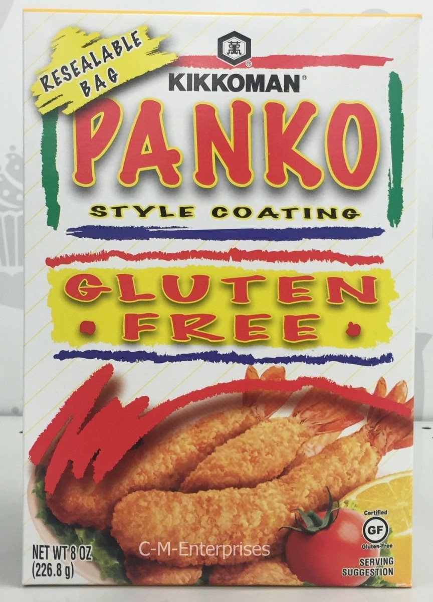 Picture of Kikkoman 274208 8 oz Sylte Coating Gluten Free Panko, Pack of 12