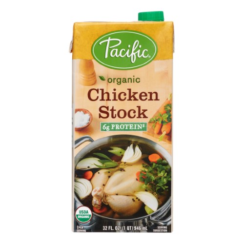 Picture of Pacific Foods 279271 32 oz Organic Culinary Stock Chicken&#44; Pack of 12