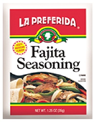 Picture of La Preferida 123833 1.25 oz Fajita Seasoning, Pack of 24