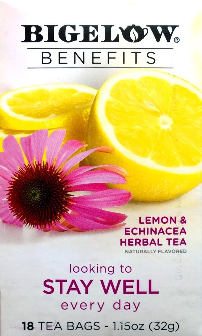 Picture of Bigelow 287567 Lemon Echinacea Tea, 18 Bag - Pack of 6