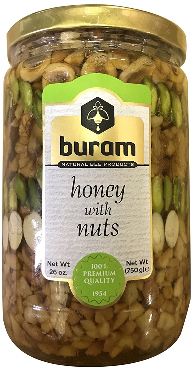 Picture of Buram 269174 26.47 oz Honey with Nuts&#44; Pack of 12