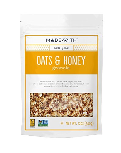Picture of MadeWith 276876 12 oz Honey Oat Granola, Pack of 6