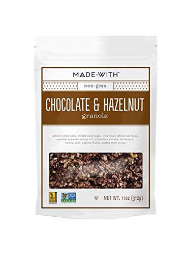 Picture of MadeWith 276875 11 oz Dark Chocolate Hazelnut Granola, Pack of 6