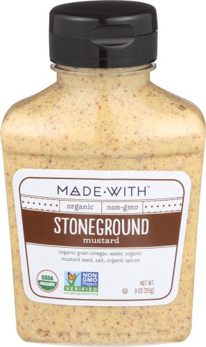 Picture of MadeWith 276983 9 oz Stoneground Organic Mustard, Pack of 6