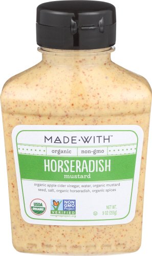 Picture of MadeWith 276979 9 oz Horseradish Organic Mustard, Pack of 6