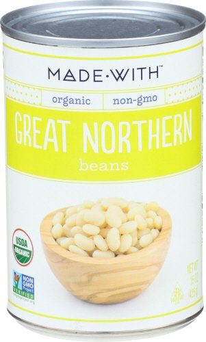 Picture of MadeWith 276771 15 oz Great Northern Organic Beans, Pack of 12