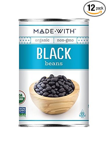 Picture of MadeWith 276780 15 oz Black Organic Beans, Pack of 12