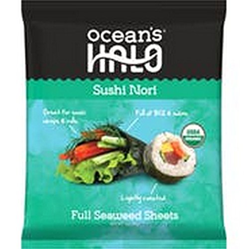 1 oz Sushi Nori Full Sheets, Pack of 12