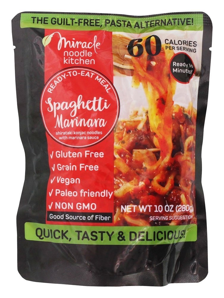 Picture of Miracle Noodle 295858 280 g Meal Spagheti Marinra Ready to Eat&#44; Pack of 6