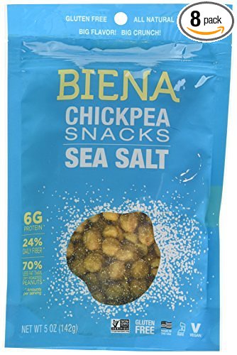 Picture of Biena 273648 5 oz Chickpea Roasted Sea Salt, Pack of 8