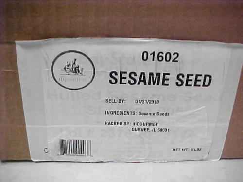 Picture of Ifi Gourmet 89848 5 lbs Sesame White Hulled Seeds