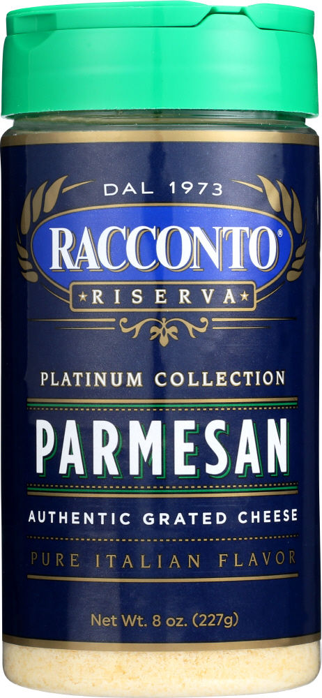 Picture of Racconto Riserva 292226 8 oz Cheese Parmesan Grated, Pack of 6