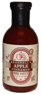 Picture of Braswell 299477 13.5 oz Sauce Apple Cinnamon Barbeque - Pack of 6