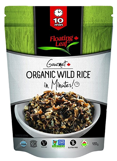 Picture of Floating Leaf 311483 4 oz Rice Wild Organic Minutes Ready - Pack of 6