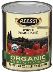 Picture of Alessi 268336 28 oz Tomato Pelled Organic - Pack of 12
