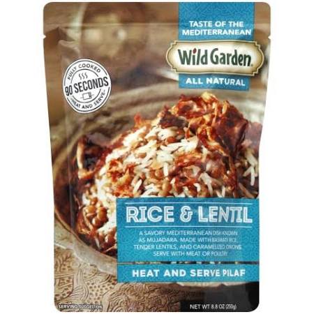 Picture of Wild Garden 272459 8.8 oz Pilaf Rice & Lentil - Pack of 6
