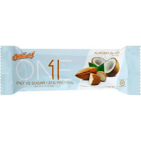 Picture of Oh Yeah 276320 60 gm Bar Almond Bliss - Pack of 12