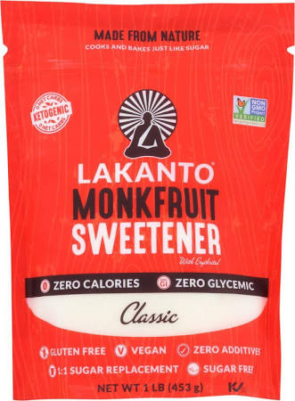 Picture of Lakanto 315547 16 oz Sweetner Classic Suger Free - Pack of 8