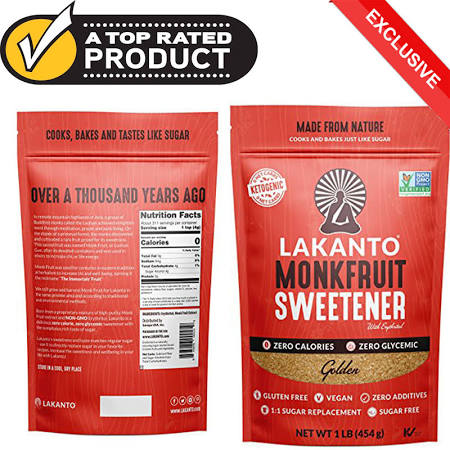 Picture of Lakanto 315548 16 oz Sweetner Golden Suger Free - Pack of 8