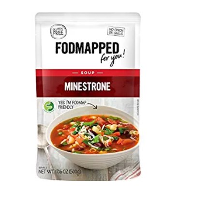 Picture of Fodmapped for You 308005 17.6 oz Soup Minestrone - Pack of 5