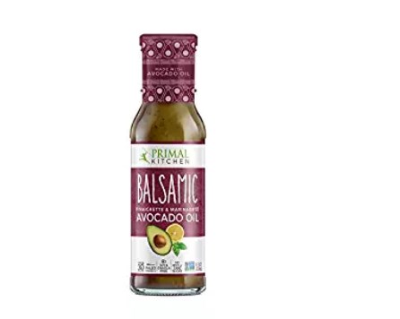 Picture of Primal Kitchen 315554 8 oz Dressing Balsamic Vinaigrette Avocado Oil - Pack of 6