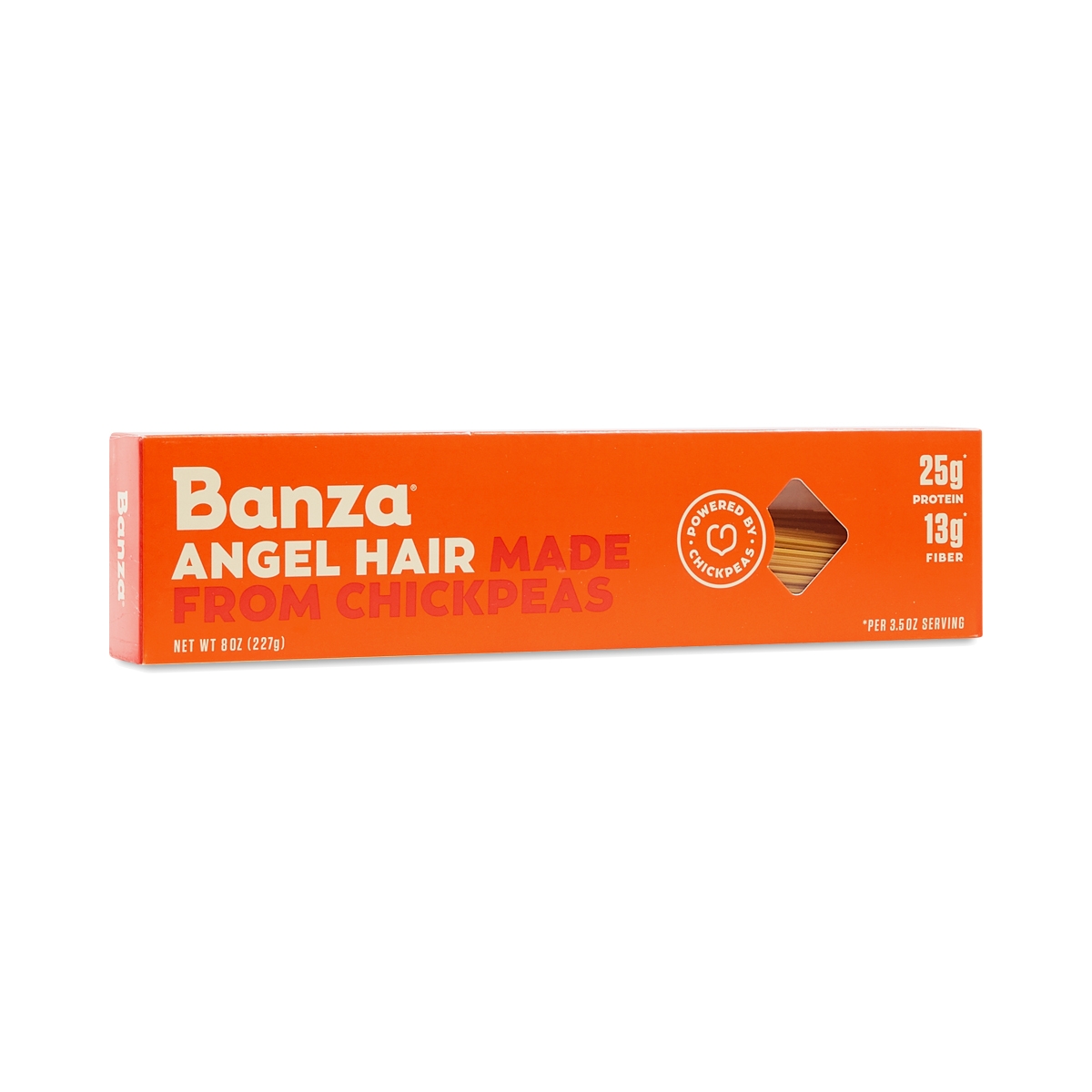 Picture of Banza 310140 8 oz Pasta Angel Hair Chickpea - Pack of 12