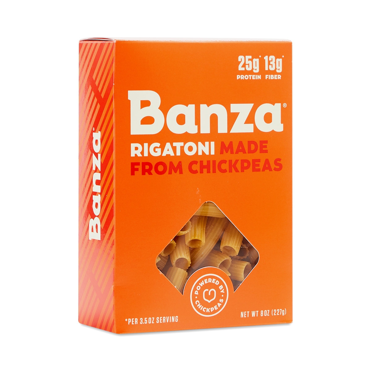 Picture of Banza 310143 8 oz Pasta Rigatoni Chickpea - Pack of 6