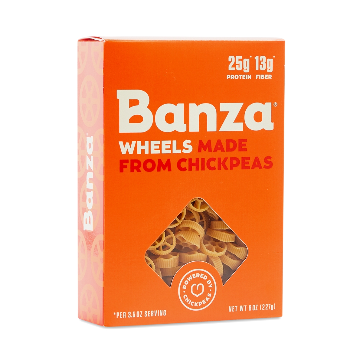 Picture of Banza 310145 heels Made From Chickpeas Pasta, 8 oz - Pack of 6