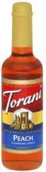 76856 Peach Syrup , 12.7 fl. oz - Pack of 6