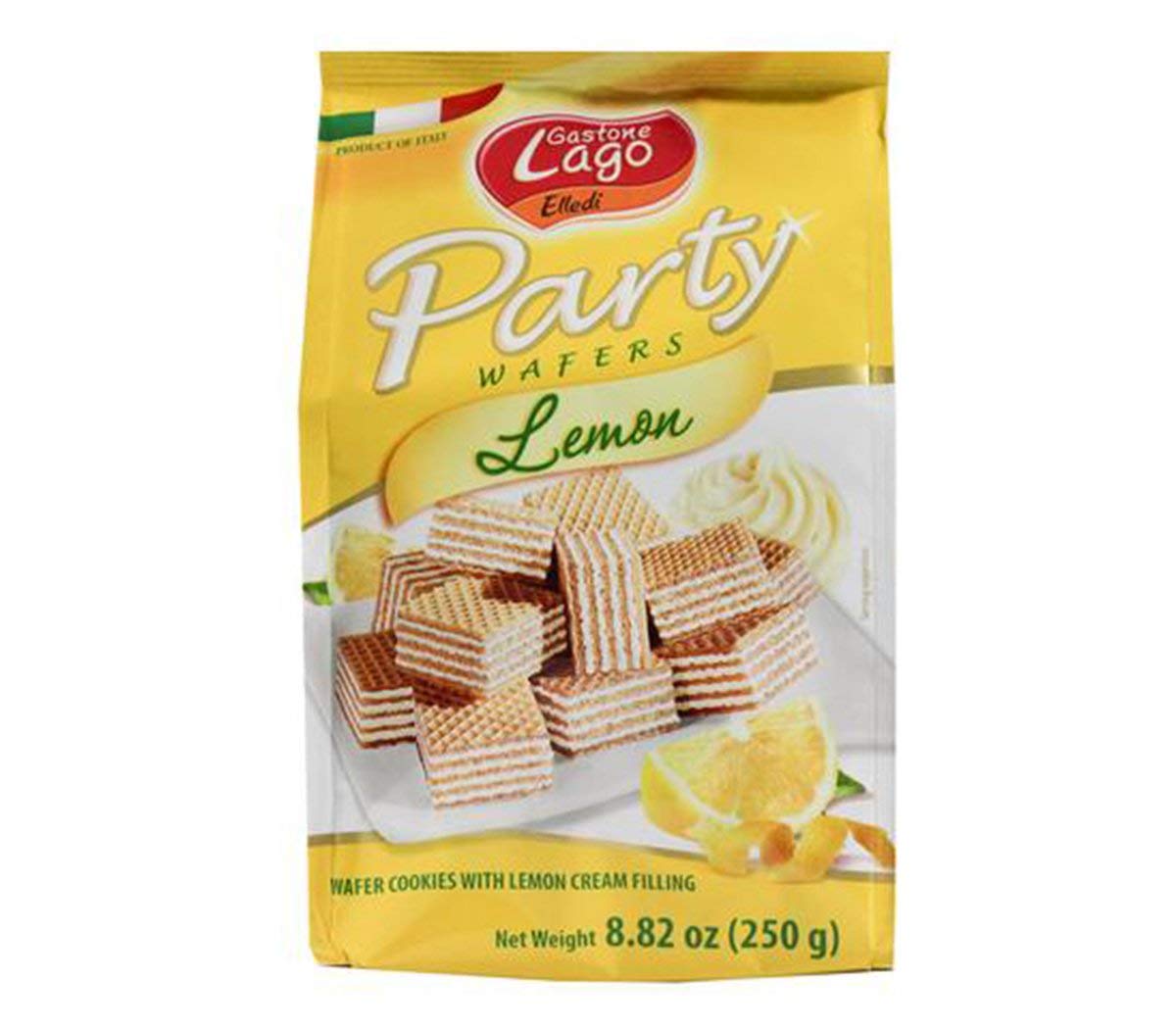 Picture of Gastone Lago 298853 Party Wafers Lemon Cookie&#44; 8.82 oz - Pack of 10
