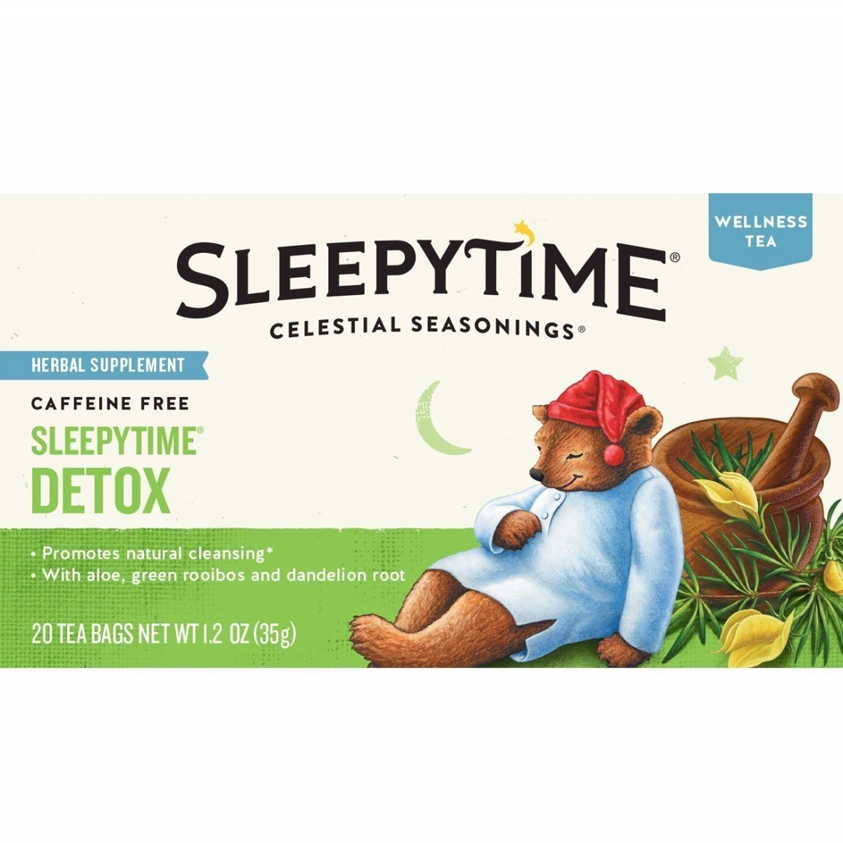 Picture of Celestial Seasonings 302055 Sleepytime Wellness Detox Tea - Pack of 6