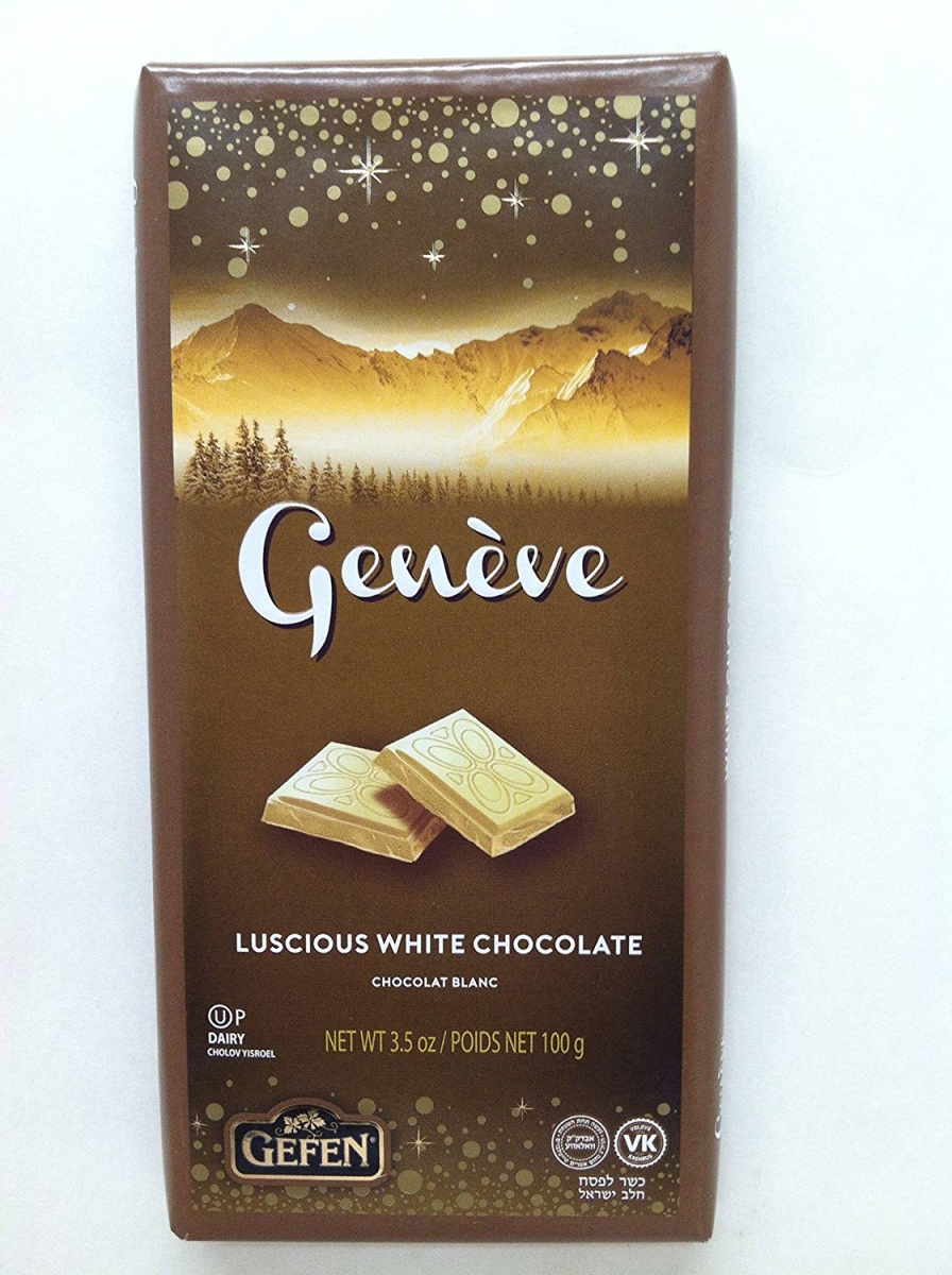 Picture of Gefen 312399 White Chocolate Bar, 3.5 oz - Pack of 24