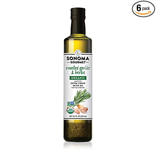 Picture of Sonoma Gourmet 295581 Garlic & Herb Extra Virgin Olive Oil&#44; 8.5 oz - Pack of 6