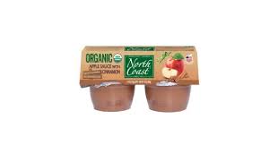 Picture of North Coast 281806 16 oz Organic Applesauce with Cinnamon&#44; 4 Per Pack - Pack of 12