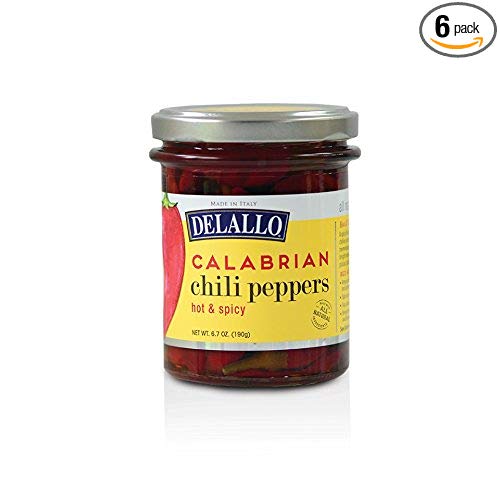 Picture of Delallo 279691 6.7 oz Calabrian Chili Peppers&#44; Pack of 6
