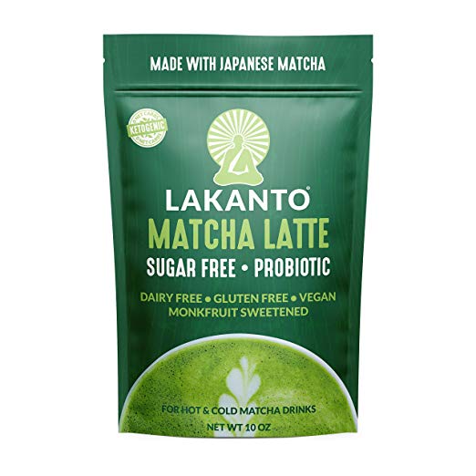 Picture of Lakanto 294493 10 oz Matcha Latte Drink, Pack of 8