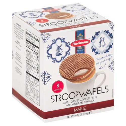 Picture of Daelmans 254435 10.94 oz Wafer Maple Jmbo Stroopwafels - Pack of 8