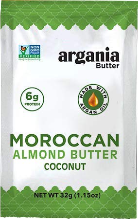 Picture of Argania Butter 00337874 1.15 oz Coconut Single Serve Almond Butter - Pack of 10