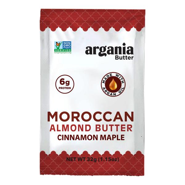 Picture of Argania Butter 00337873 32 g Cinnamon Almond Butter Squeeze Maple - Pack of 10