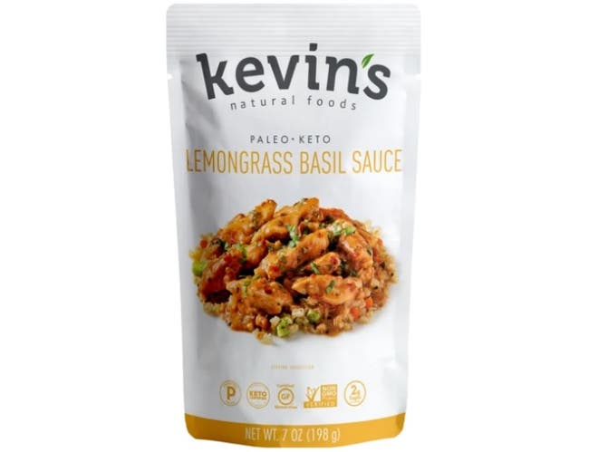 Picture of Kevins Natural Foods 00350528 Lemongrass Basil Sauce - Pack of 12