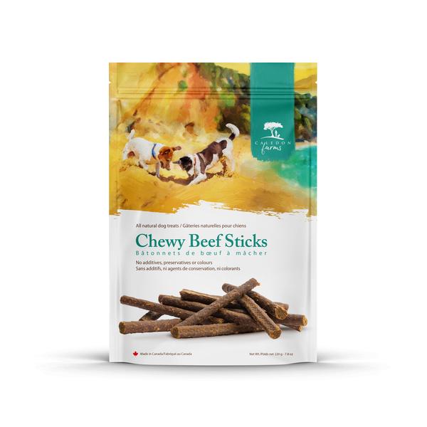 Picture of Caledon Farms 00353308 Beef Chewy Treat Dog - Pack of 4