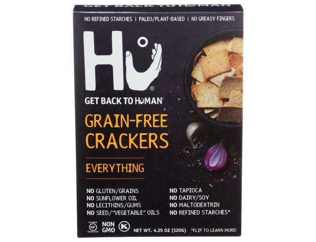 Picture of Hu 00353988 4.25 oz Grain Free Everything Cracker - Pack of 6