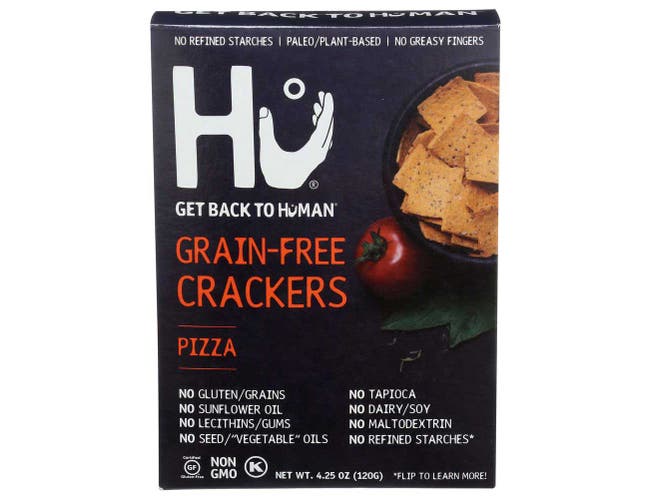 Picture of Hu 00353989 4.25 oz Grain Free Pizza Cracker - Pack of 6