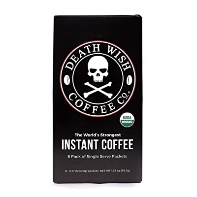 Picture of Death Wish Coffee 00356284 Coffee Instant Packets - Pack of 8