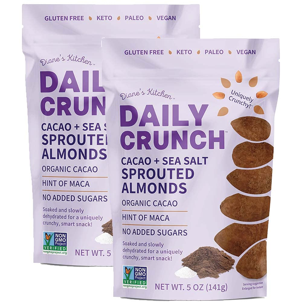 Picture of Daily Crunch 369426 5 oz Evolved Chocolate Bar - Almond Sea Salt - Pack of 6