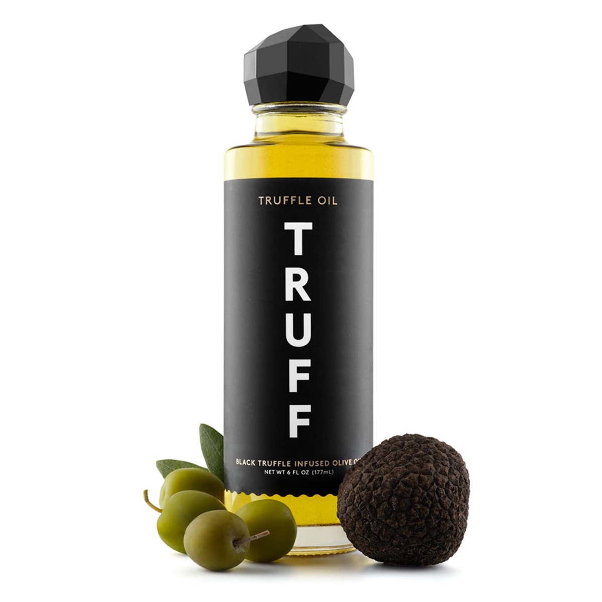 Picture of Truff 382037 6 oz Black Truffle Infused Olive Oil - Pack of 6