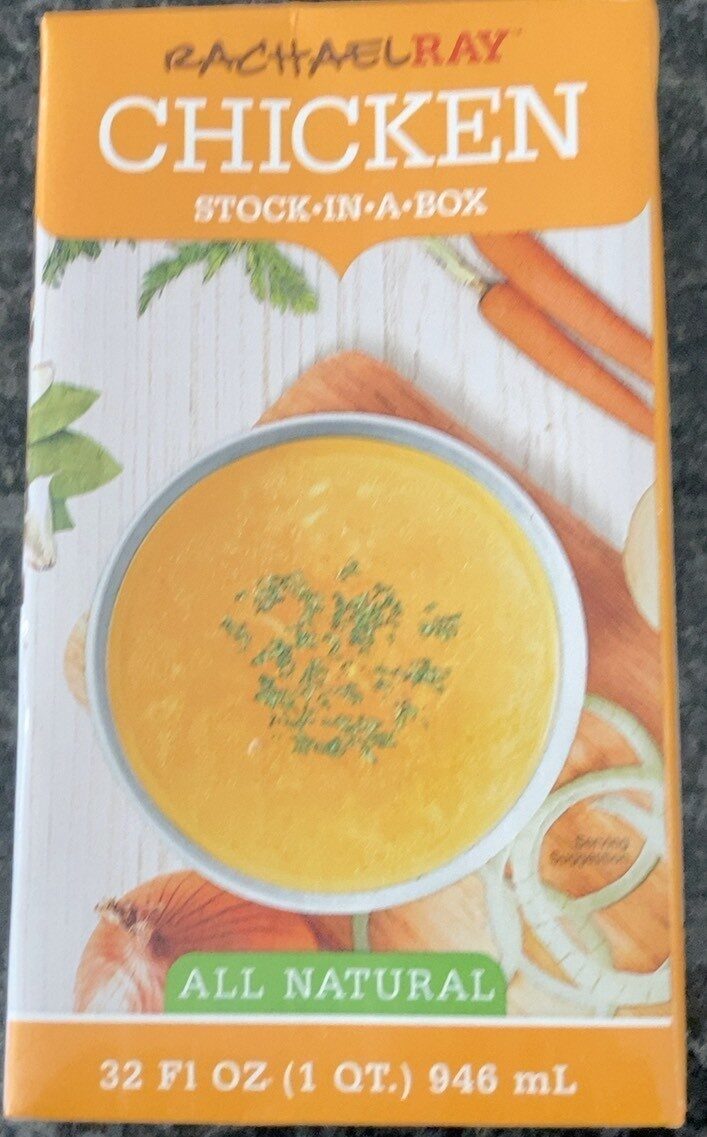 Picture of Rachael Ray 390092 32 oz All Natural Stock Chicken Soup - Pack of 6