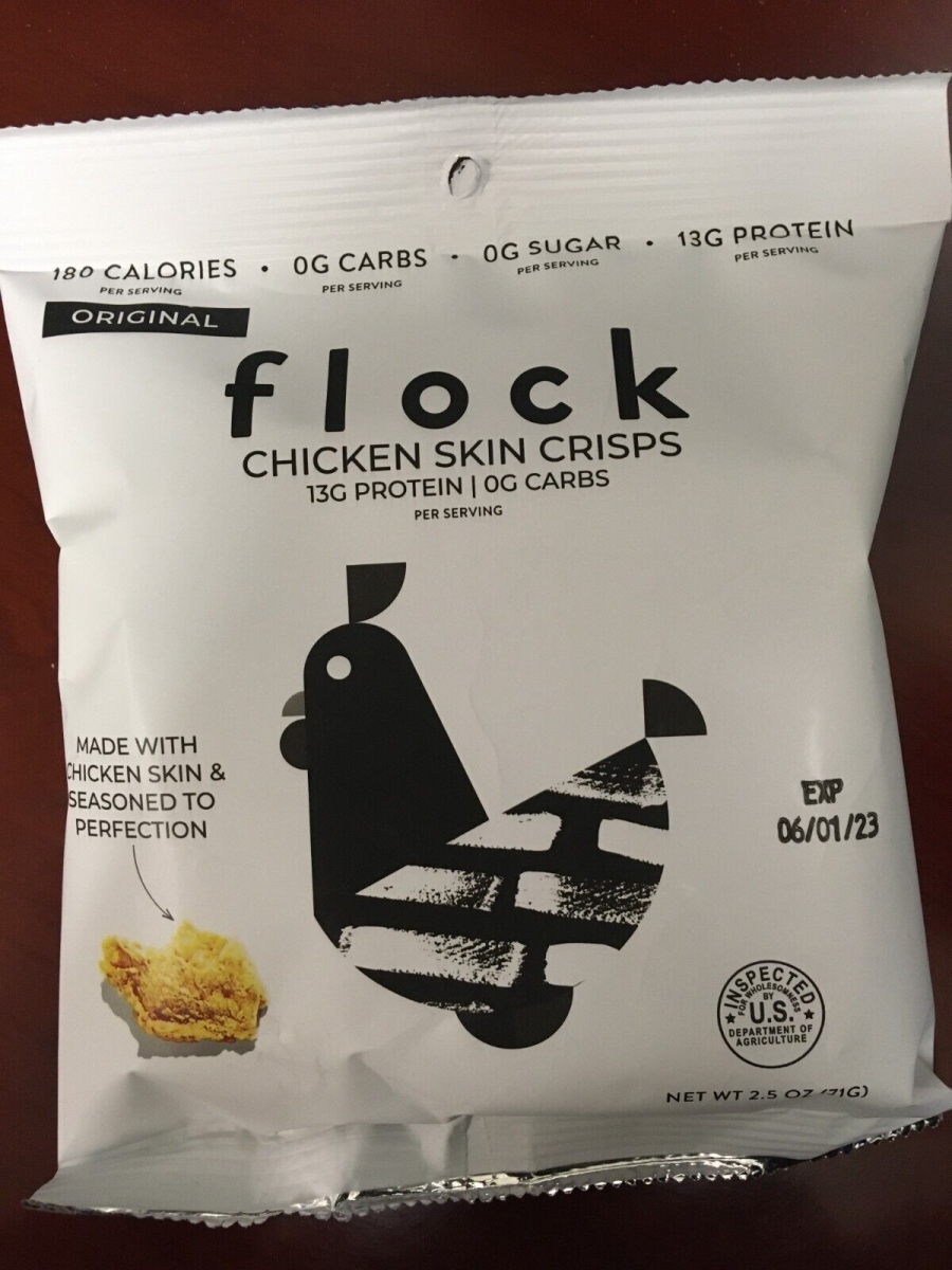403194 2.5 oz Original Chicken Crisps Chips - Pack of 8