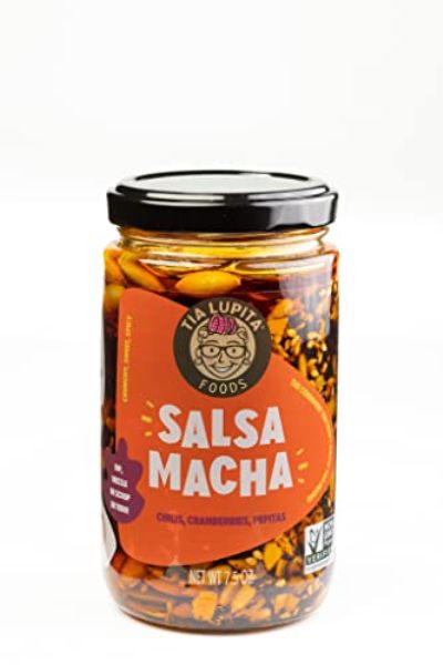 Picture of Tia Lupita Food 407879 7.5 oz Salsa Macha Chili Crunch Oil - Pack of 6