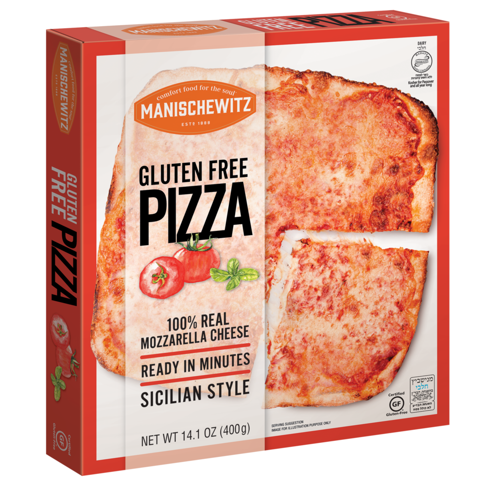 Picture of Manischewitz 352501 14.1 oz Gluten Free Pizza - Pack of 12